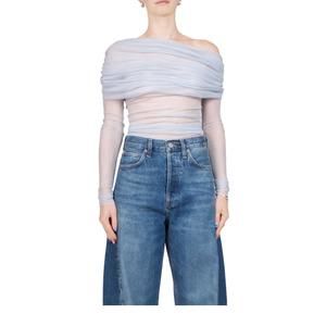 NEW CHRISTOPHER ESBER veiled top in mist